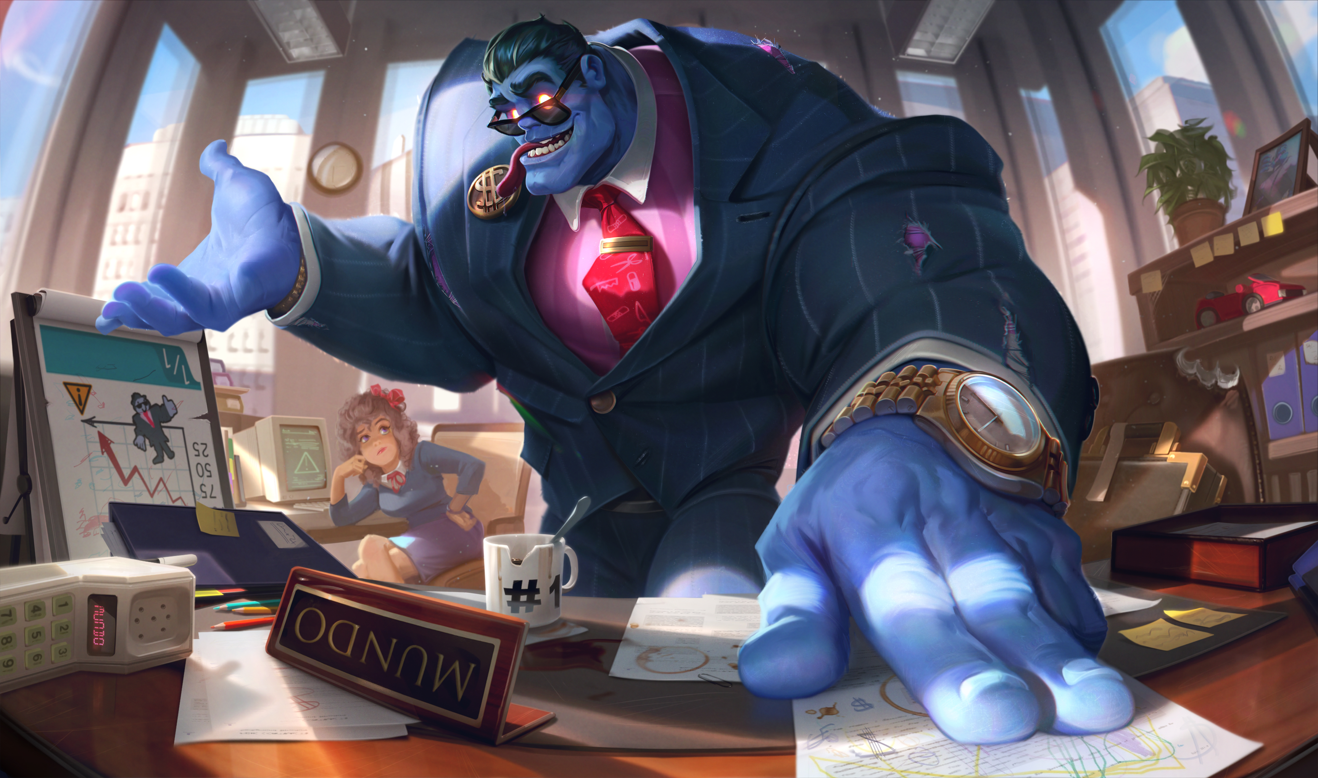 Splash art officiel de Mundo de la Bourse